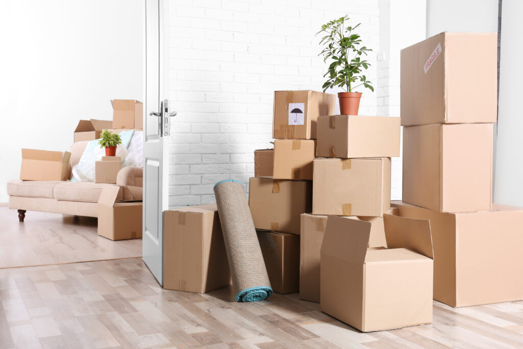 how many boxes to move a 1 bedroom apartment